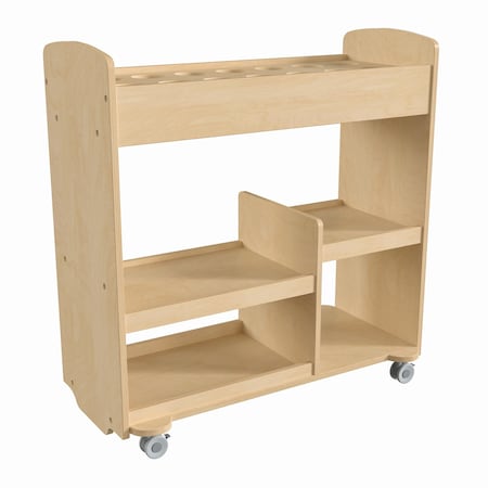 Flash Furniture Birch Plywood, 100 lbs Load Capacity, 15.75" L, 33.25" W, 31.75" H MK-ME16614-GG